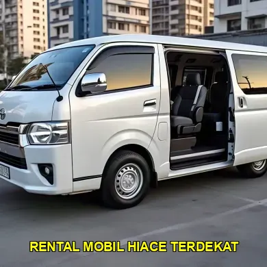 rental mobil hiace terdekat